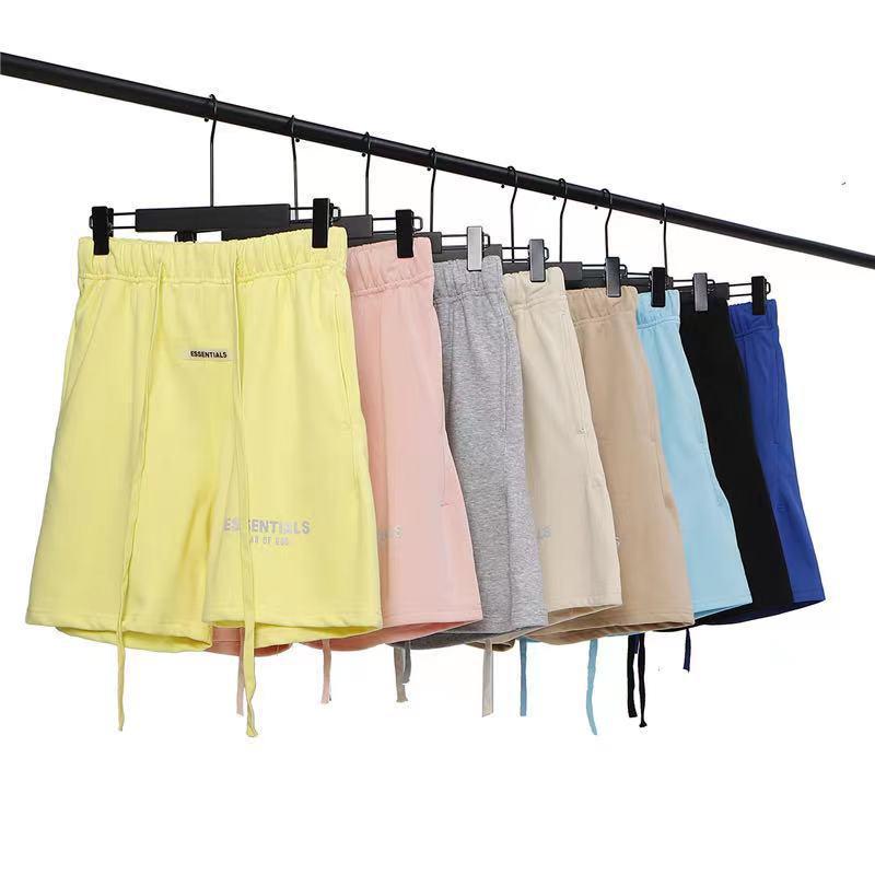 Fog Essentials Shorts Fear Of God Double Line Essentials Casual Sports Shorts Men's High Street Fog Shorts