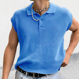 Polo Shirts Spring/Summer Knitwear Men's Polo Top
