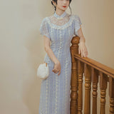 Women cottagecore Dress Vintage Young Dress Girl's Casual Summer