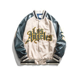 Dodgers Letterman Jacket Outfit Senior Jackets Varsity Baseball College Coat Boys  Fashion Brand Casual Loose Jacket