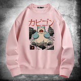 Men and Women Pokemon Pikachu Hoodie Pokémon Snorlax Crew Neck Pullover Sweatshirt