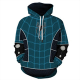 Men Spider Hoodie Spider-Man Printed Hood Sweatshirt Loose Casual