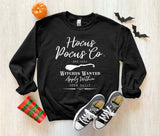 Halloween Costumes Halloween Witch Witch Fall Pumpkin Printed Crew Neck Sweatshirt Female