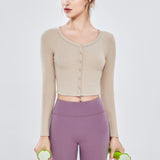 Anti Sweat Dressing Yoga Clothes Blouse
