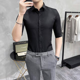 Men Shirt Half Sleeve Shirt