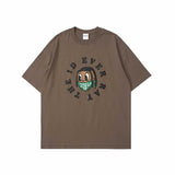 Man Summer T Shirt Cartoon Print