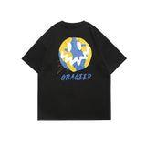 Man Summer T Shirt Printed Round Neck Half Sleeve