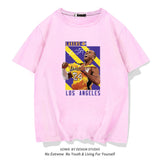 In Memory of Kobe T Shirt Men's Short Sleeve Summer Loose Sports