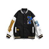 Letterman Jacket Outfit Senior Jackets Varsity Baseball Coat Men's Spring and Autumn Casual Jacket
