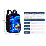 Shadow Backpack Sonic Elementary School Student Backpack Backpack