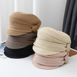 Straw Hat Outdoor Sun Hat Sun Protection Octagonal Cap