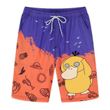 Men and Women Pokemon Pikachu Pant Shorts Cropped Beach Pants Casual