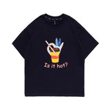 Men T Shirt Summer Casual Tops Men's Clothes Summer Wear Retro Men's round Neck Short Sleeve Casual Loose T-shirt