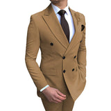 Double Brewed Seersucker Suit Suit Men's Slim Dress