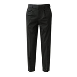 Men Trousers Summer Casual Suit Pants