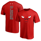 Chicago Bulls T Shirt Training Wear Round Neck Short Sleeve