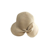 Straw Hat Washable Straw Hat Foldable Bow Fisherman Hat