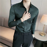 Men's Shirt Spring Men's Long-Sleeved Shirt Repair