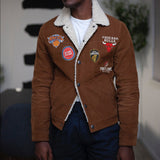 John Dutton Jacket Men's Casual Lapel Print Jacket
