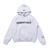 Fog Tops High Street Fashion Brand Double Line Chest Letter High Street Hooded Hoodie Fear Of God