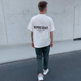 Present T Shirt Slogan Print Loose Men's and Women's T-shirt