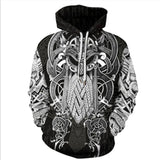 Tactics Style Men Sweatshirts & Hoodies Digital Printing Long Sleeve Pullover Hooded Sweater Autumn and Winter