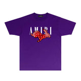 Amiri T Shirt Short Sleeve T-shirt Blouse Summer