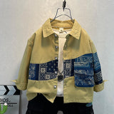 Toddler Boys Sweater Boy Children's Long Sleeve Shirt