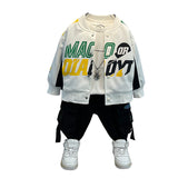 Toddler Boys Jackets Boys' Coat Spring and Autumn Children's Baseball Uniform