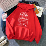 Slogan Graphic Hoodie Loose-Fitting Hoodie Letter Style Hoodie