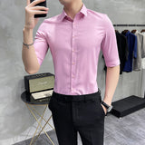 Men Shirt Half Sleeve Shirt