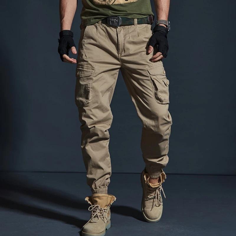 Tactics Style Outdoor Casual Pants Men's Casual Pants Slim Fit Skinny Camouflage Pants