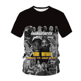 In Memory of Kobe T Shirt Summer Kobe Bryant Memorial Star