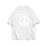 Couple's Reflective Short-Sleeved T-shirt Men's Summer Half Sleeve Couple's Tops Casual T-shirt Internet Celebrity Trendy T