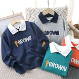 Children Hoodie Sweatshirts Autumn Boy Long Sleeve Casual