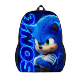 Shadow Backpack Sonic the Hedgehog Cartoon Backpack Polyester Burden Reduction Bag Printed Backpack