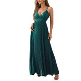 Mariah Carey See through Dress Strap Backless Dress Temperament Ladies' Evening Dress