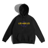 In Memory of Kobe Hoodie Kobe Logo Fans Commemorative Oversize Sweater Fleece-Lined Warm Heavy Weight