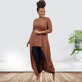 Women Plus Size Midi Dresses Stretch Knitted Loose Dress