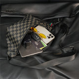 Lulu Belt Bags Plaid Chest Bag Waist Bag