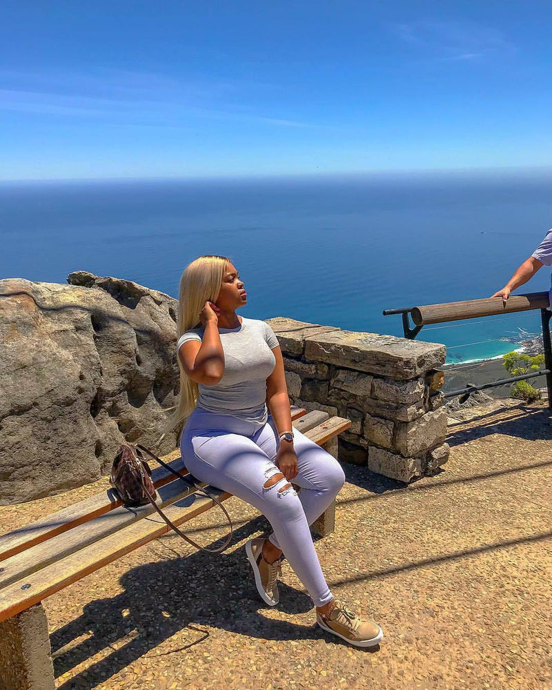 Women Plus Size Jeans Fashion Ripped Skinny Pants