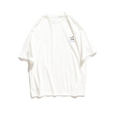 Cartoon Panda Couple Loose Short-Sleeved T-shirt Summer Cotton Half-Sleeve T-shirt Top