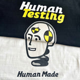 Human Made T-Shirt Slub Cotton Robot Pattern Couple T-shirt
