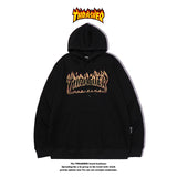 Thrasher Hoodie Autumn and Winter Leisure Men's and Women's Hoodie