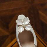 Nude Wide Fit Block Heels