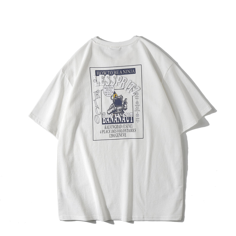 Man Summer T Shirt Letter Print