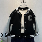 Toddler Boys Jackets Boys' Jacket Spring and Autumn Ball Uniform Jacket