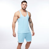 Man Tanks Men's Summer Leisure Sports Vest Shorts Set
