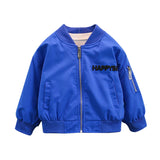 Toddler Boys Jackets Boys' Coat Autumn Children's Baseball Uniform
