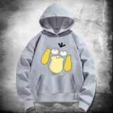 Men and Women Pokemon Pikachu Hoodie Pokémon Psyduck Hooded Sweater